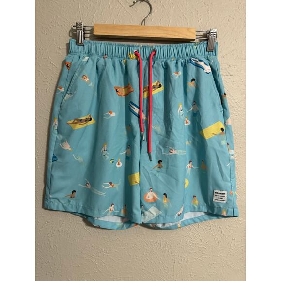 Mosmann Australia Cabana Boy Swim Trunks Medium - Picture 2 of 9